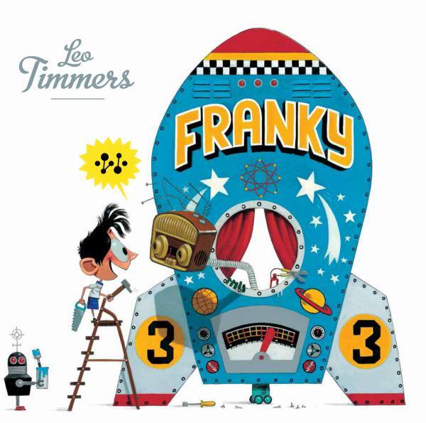 Franky book, Leo Timmers, picture book for kids, book about robots