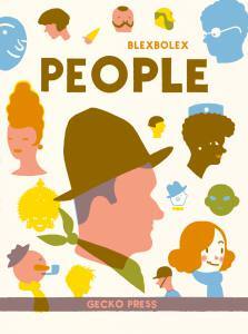 People book, Blexbolex, picture book for kids, book about people