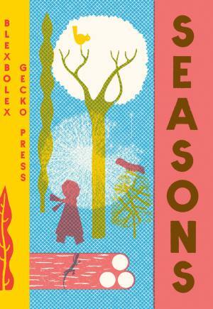 Seasons book, Blexbolex, picture book for kids, book about the cycle of seasons