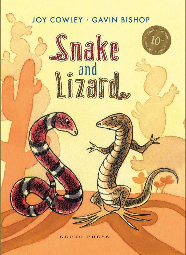 Snake and Lizard  Anniversary Edition Joy Cowley Gavin Bishop Gecko Press