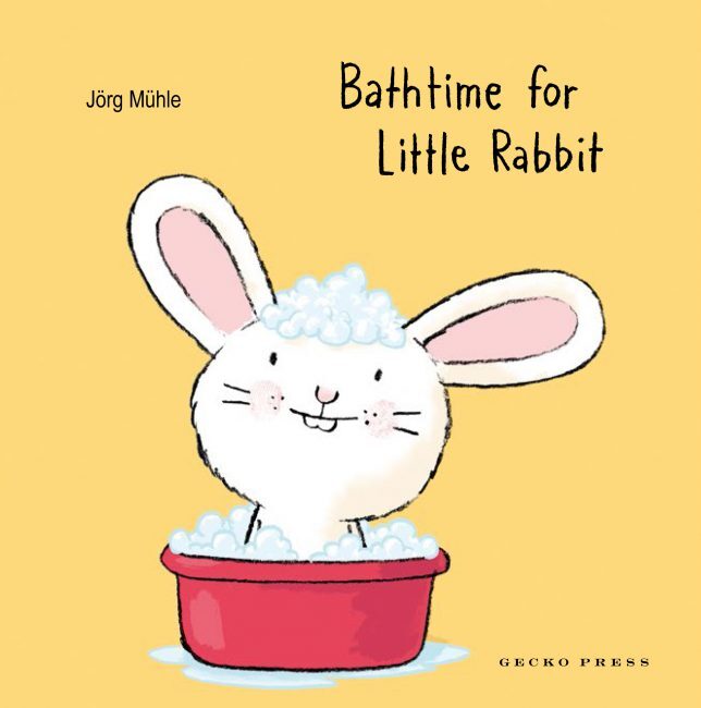 Bathtime for Little Rabbit Gecko Press cover