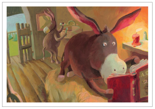 Donkey Reading Gecko Press gift card
