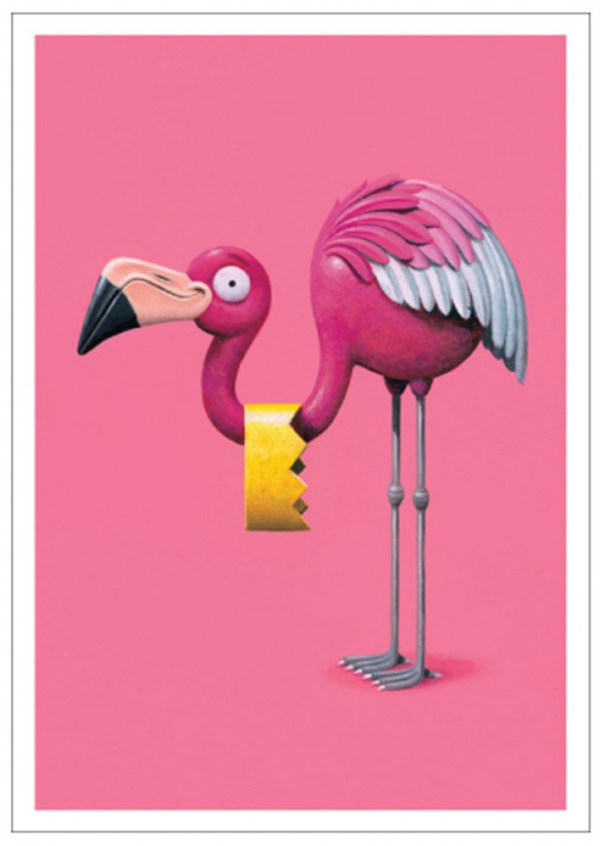 Flamingo King Gecko Press gift card