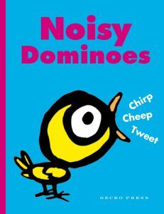 Noisy Dominoes Box Cover Gecko Press