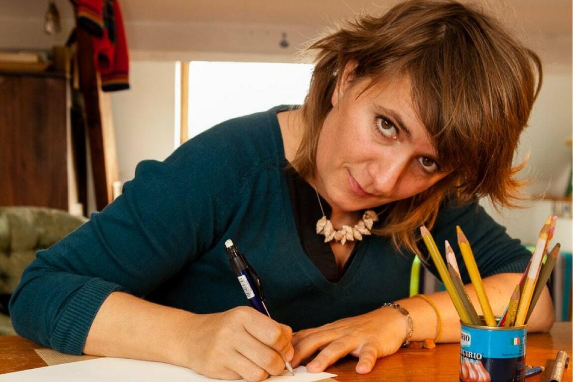 Day in the life of Kitty Crowther Gecko Press