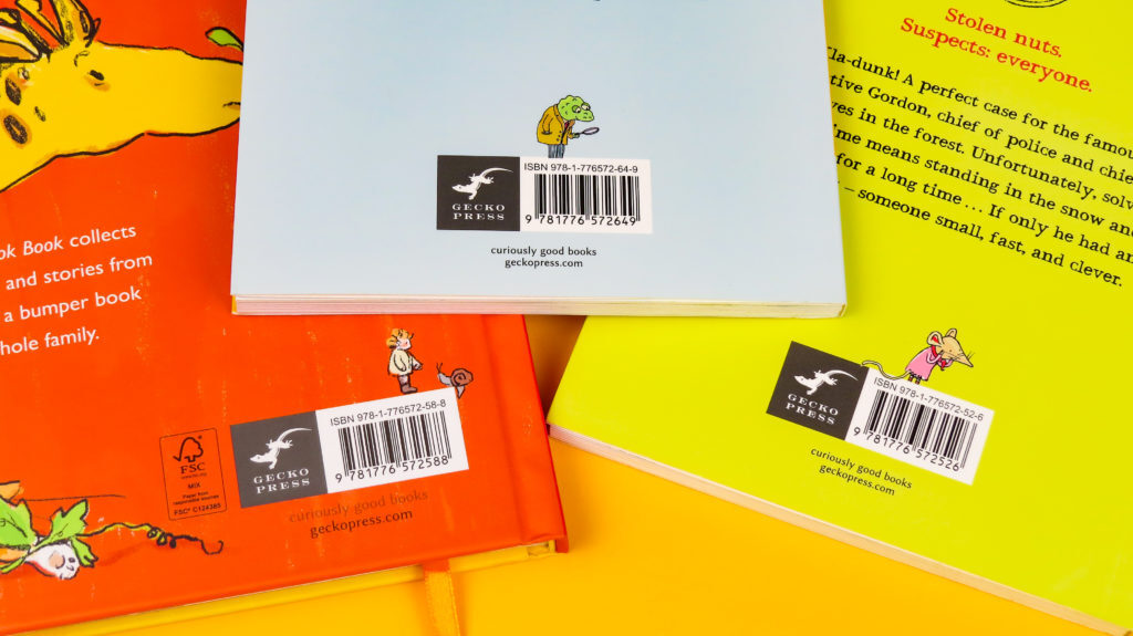 Gecko Press barcodes