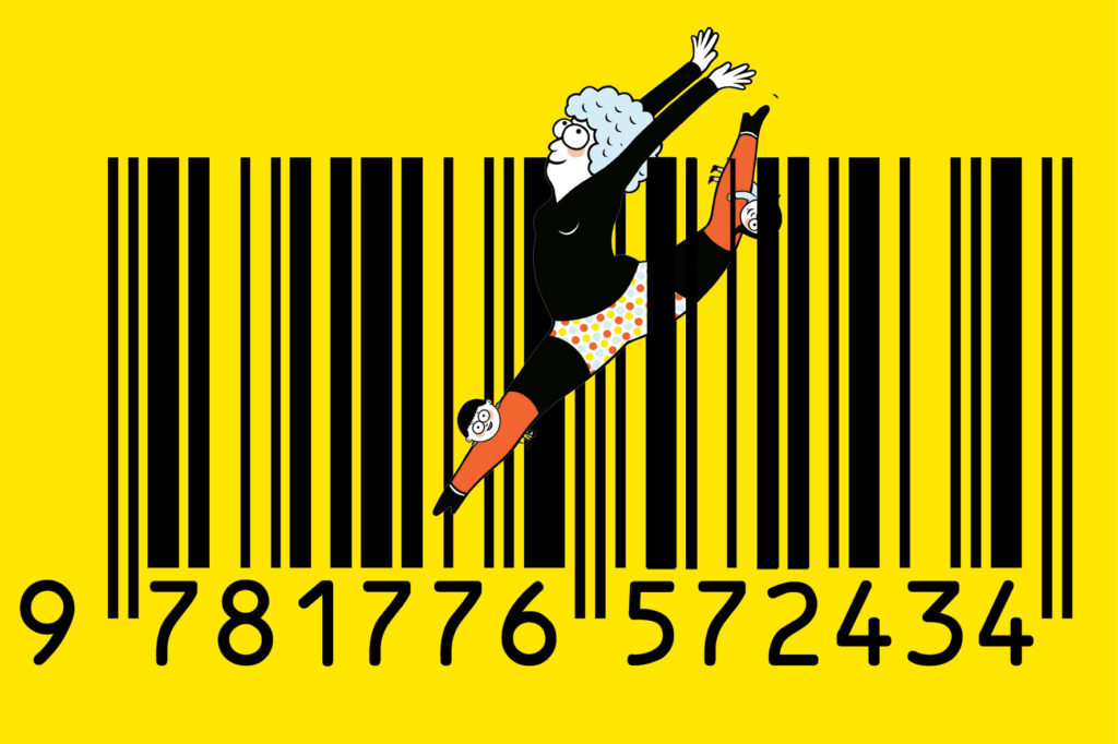 Barcode image using Encyclopedia of Grannies