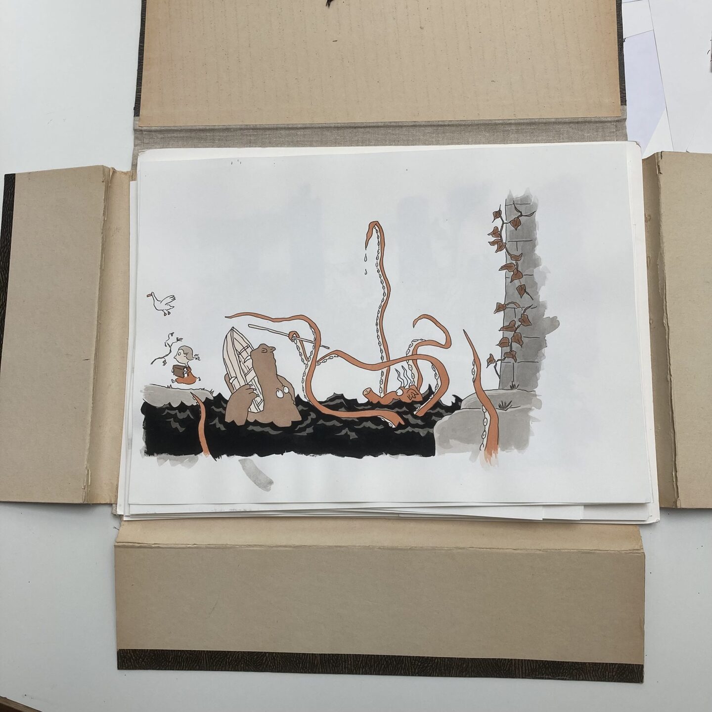 Artwork in box