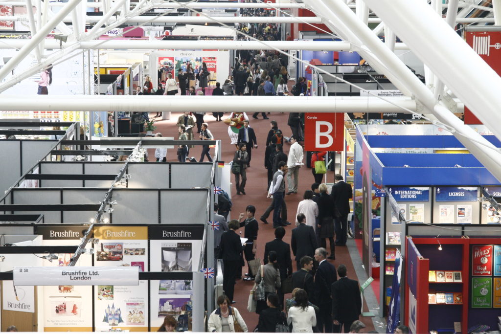 Book fair from above