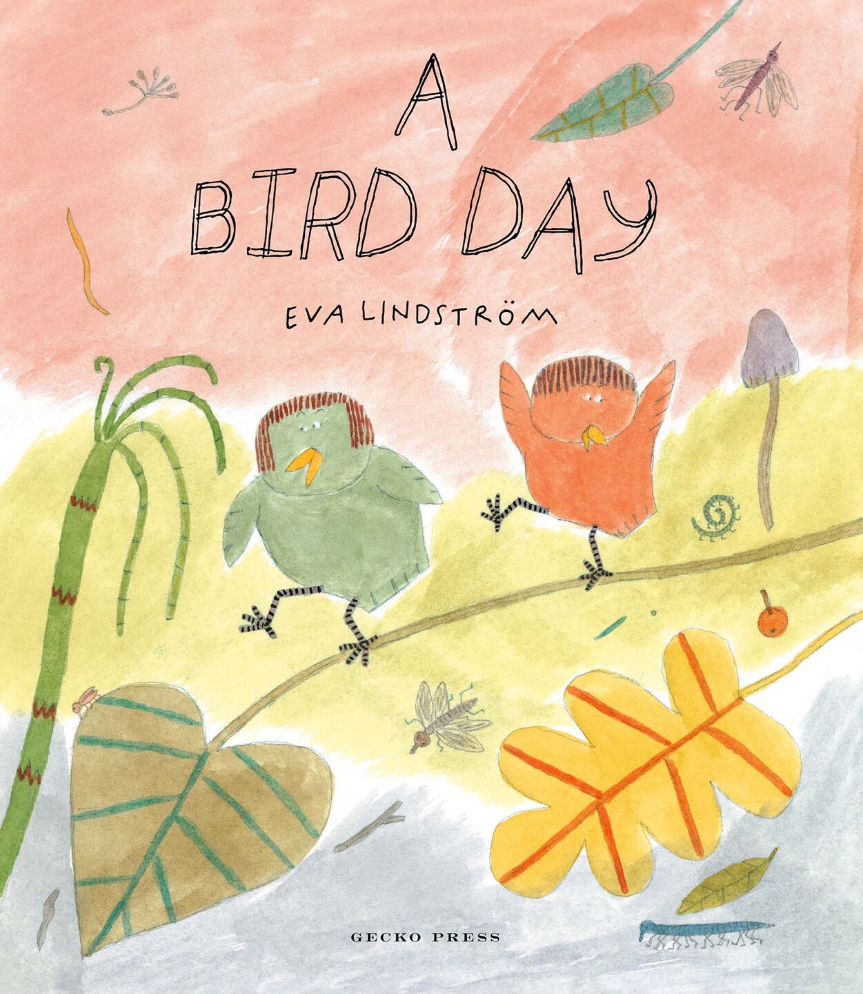 A bird day gecko press