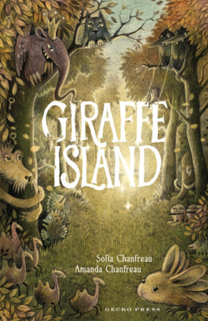 Illustrated cover of Giraffe Island